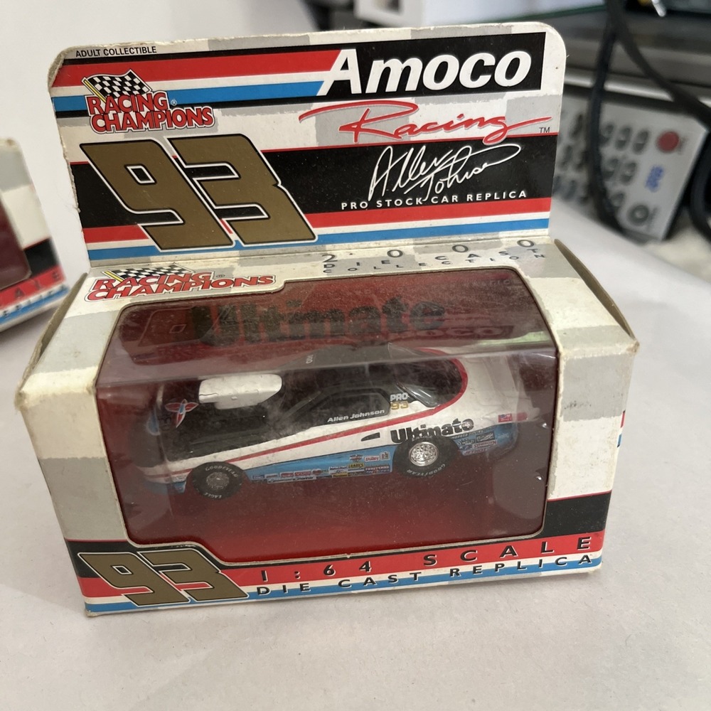 2000 Amoco Racing Allen Johnson #93 Stock Car Drag Racing NHRA 1:64 Sealed